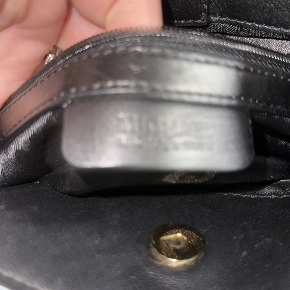 Micheal kors black leopard Hamilton bag with lock and key hood accents nice - Picture 5 of 11